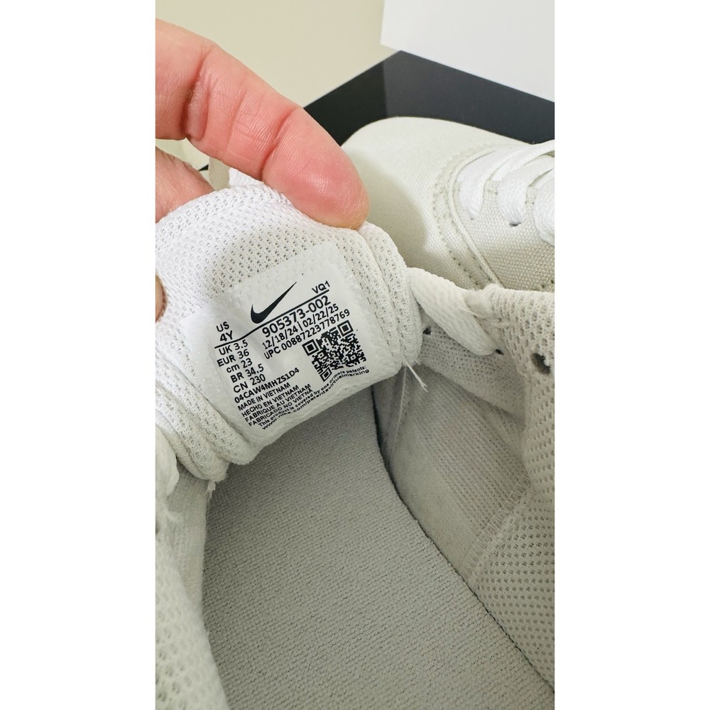 Nike SB Check Canvas Light Bone‎ White 905373-002 Size 4Y / Women's 5.5 Skate - Picture 7 of 8